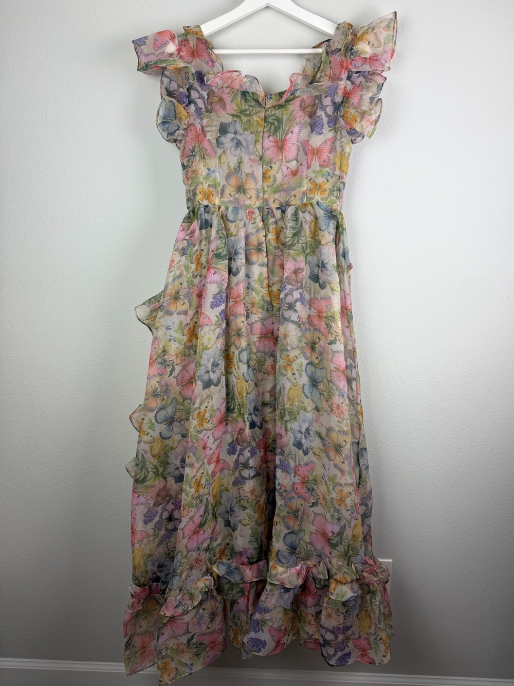 SUNFERE Sarah Butterfly Maxi Dress - Picture 8 of 10